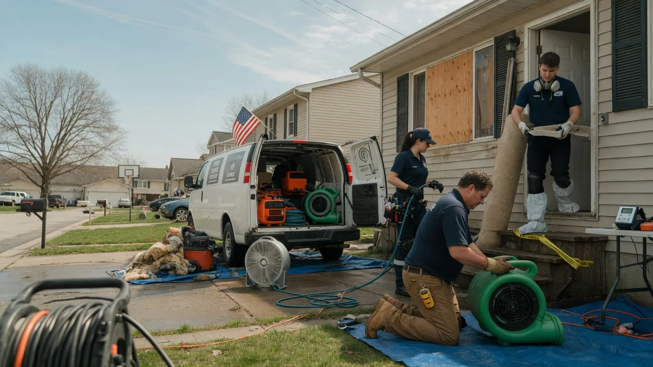 Water Damage Restoration in Lignum, VA near me